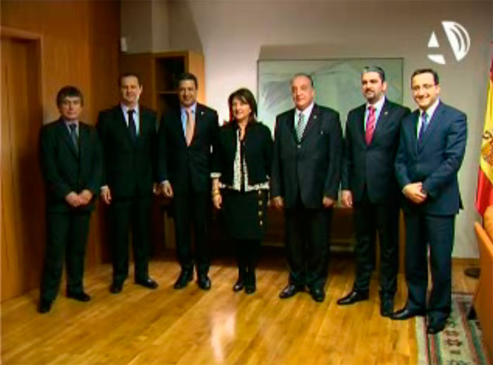 La Cámara de Comercio de Mercosur se presenta a las principales instituciones aragonesas